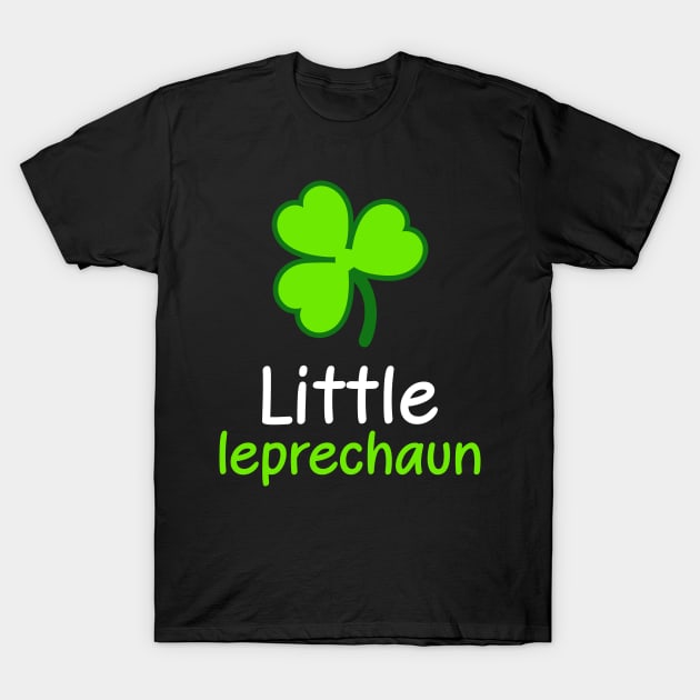 Little Leprechaun Irish st Patrick's day T-Shirt by snnt